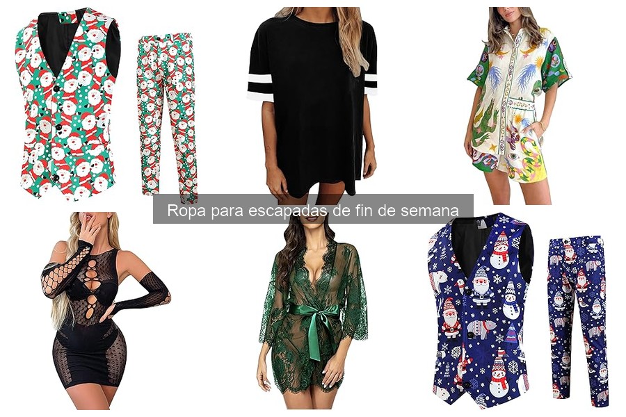 Alternativas de ropa rápida para escapadas de fin de semana