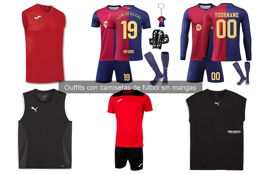 Alternativas frescas a camisetas de fútbol sin mangas para verano