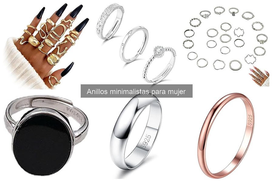 Anillos Minimalistas vs. Anillos de Moda Tradicionales