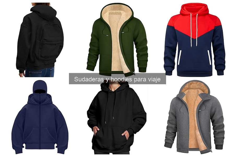 Beneficios de Sudaderas y Hoodies para Viajar