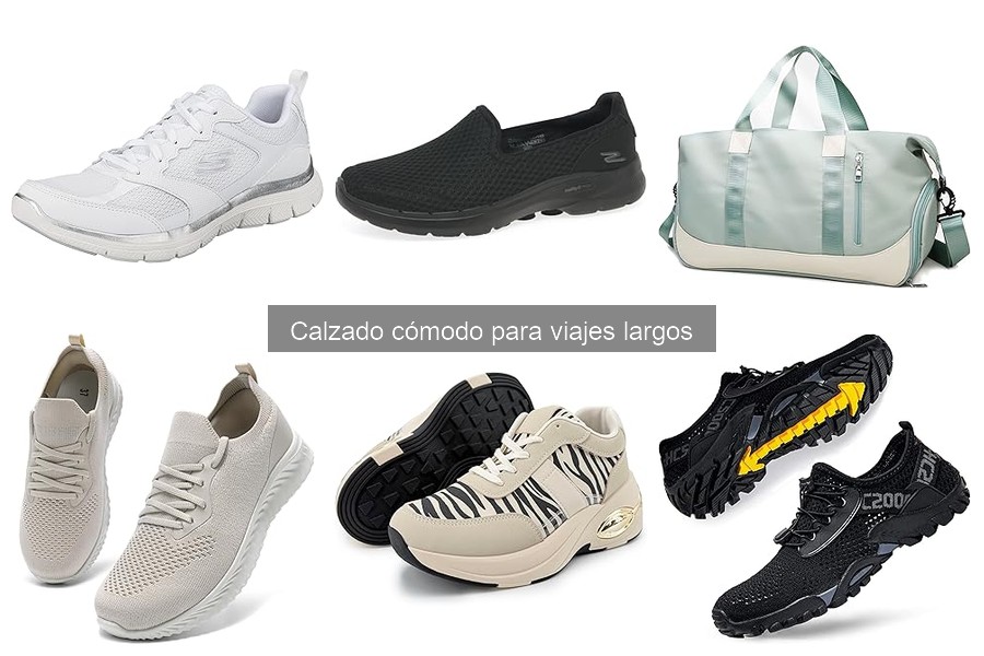 Beneficios del calzado cómodo para viajes largos