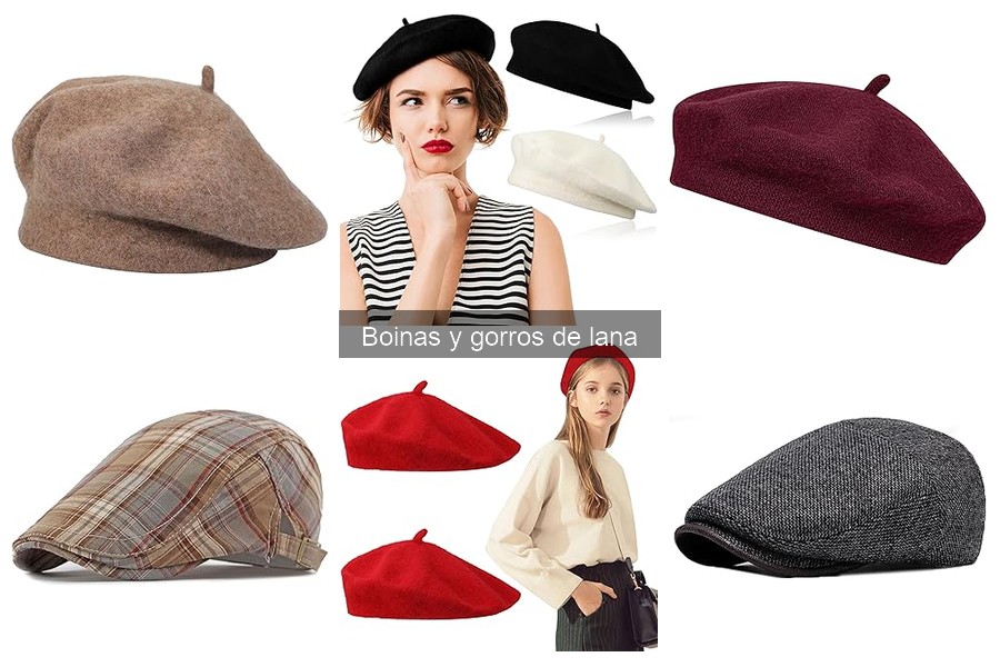 Boinas de lana eco-amigables: estilo y sostenibilidad