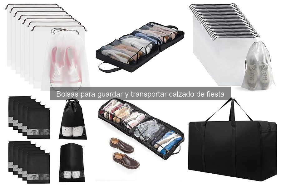 Bolsas para Guardar y Transportar Calzado de Fiesta