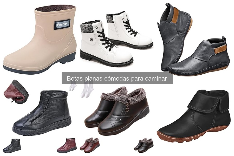 Botas planas cómodas: ¿Son adecuadas para todo tipo de pies?