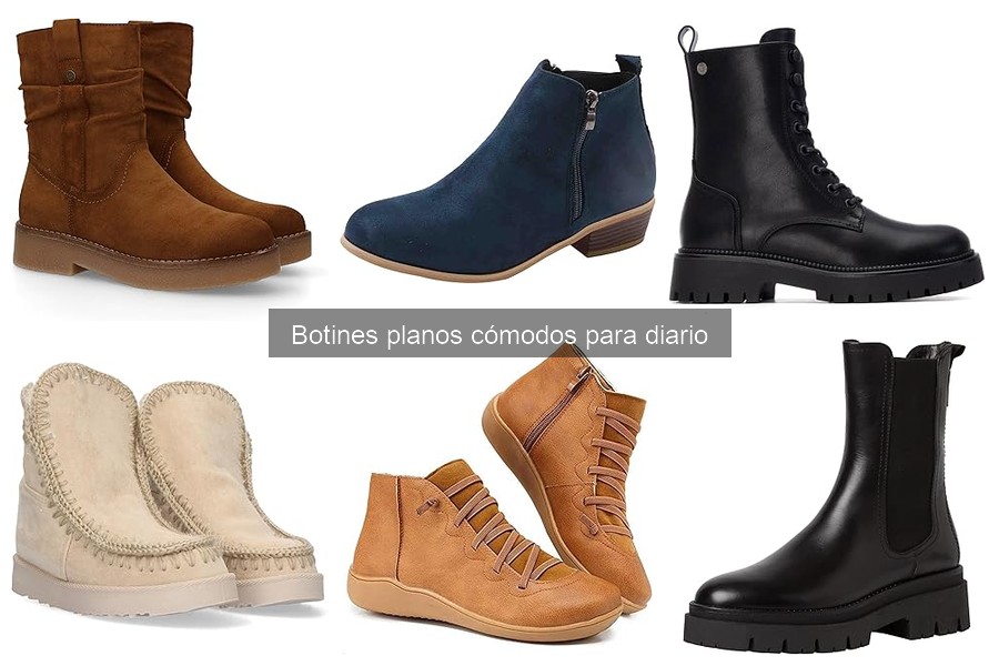 Botines planos cómodos para pies sensibles: Guía de compra
