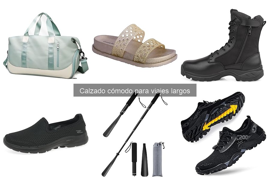 Calzado cómodo para viajes largos: Guía para elegir el ideal