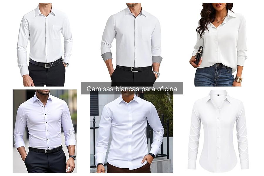Camisas blancas asequibles para oficina que debes comprar