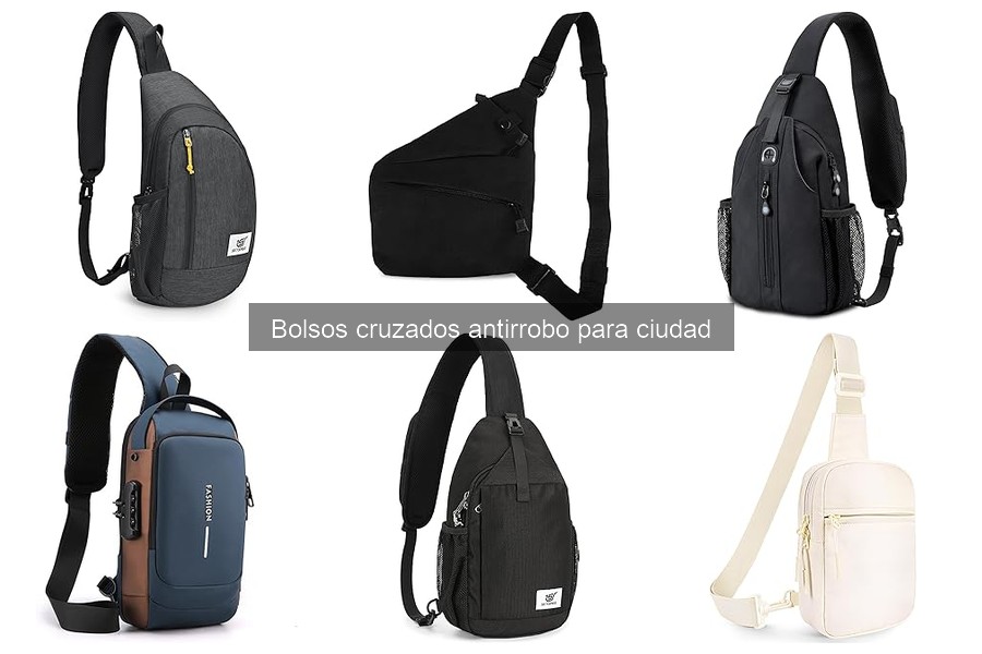 Características Clave de los Mejores Bolsos Cruzados Antirrobo
