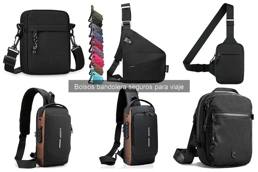 Características de un bolso bandolera seguro para viajar
