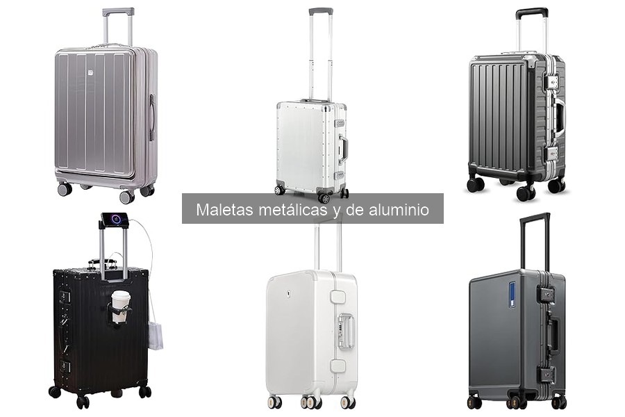 Características y beneficios de las maletas metálicas y de aluminio