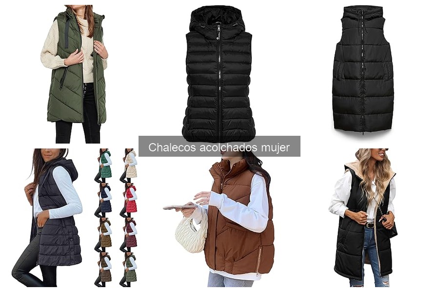 Chalecos acolchados para mujer: recomendaciones por presupuesto