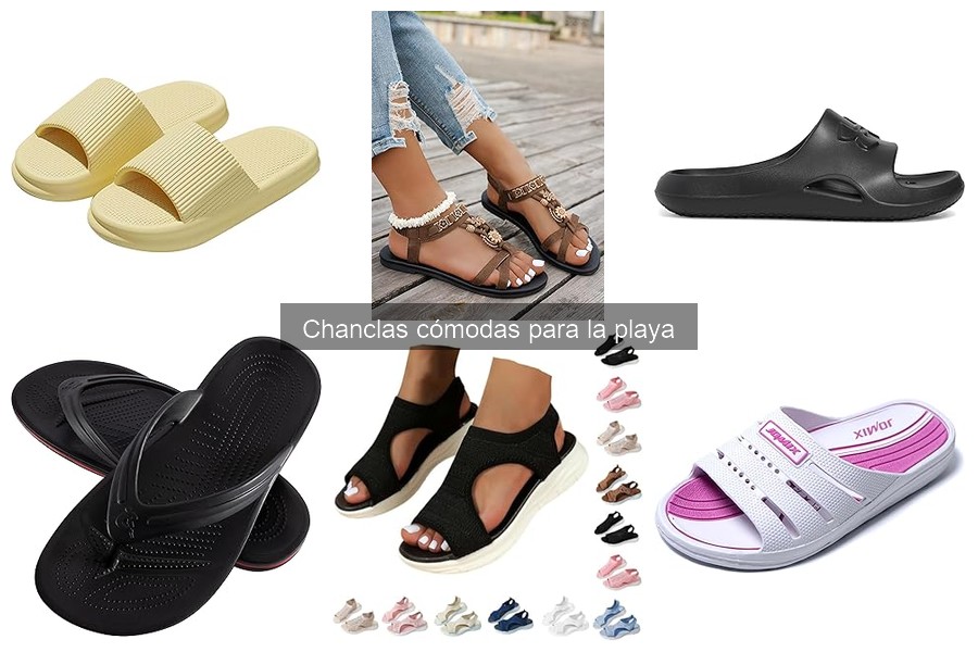 Chanclas ideales para pies anchos, estrechos y ortopédicos