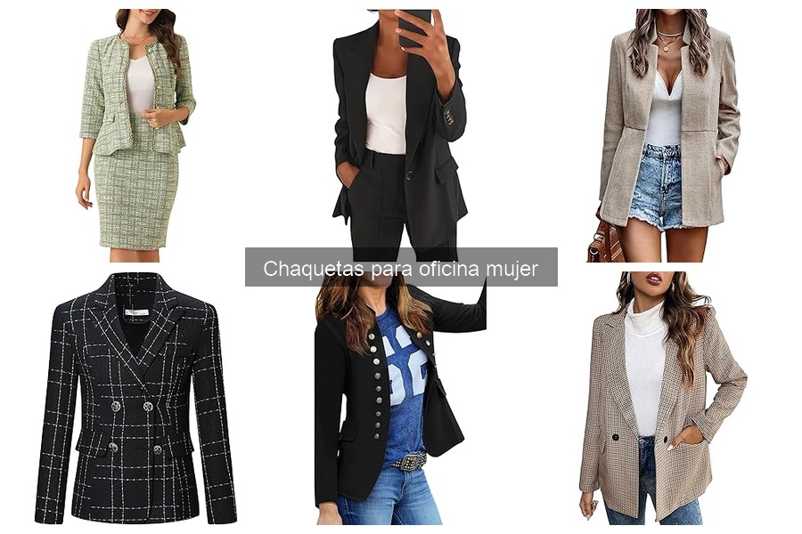 Chaquetas cómodas para trabajar largas horas en la oficina