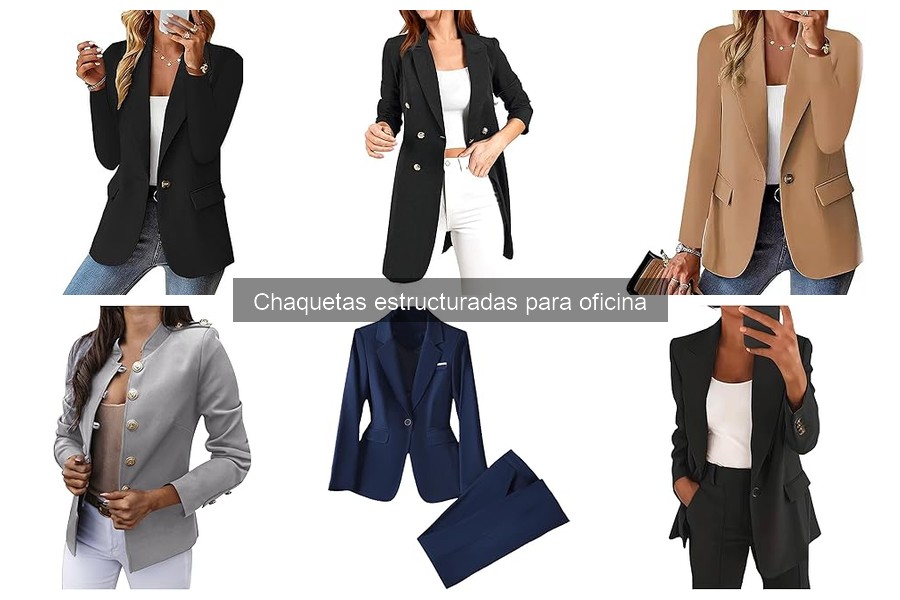 Chaquetas estructuradas vs. casuales para la oficina: ¿cuál elegir?