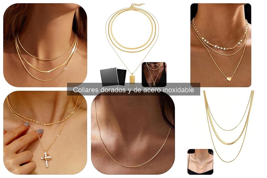 Collares dorados: Tendencias de moda 2023