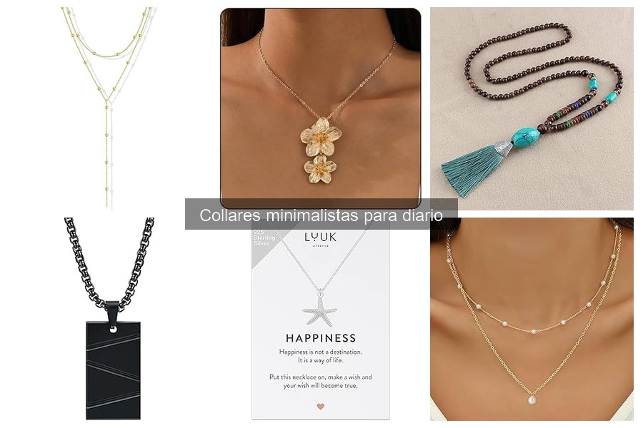 Collares Minimalistas: El Regalo Ideal para Cualquier Ocasión