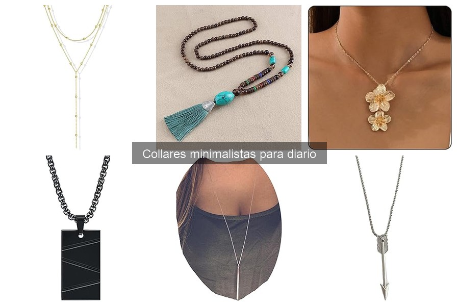 Collares Minimalistas: Estilo y Tendencias para tu Look Diario