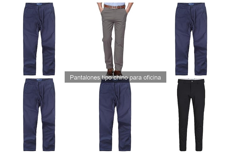 Colores ideales para pantalones chinos de oficina