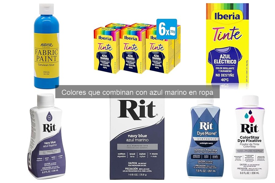 Colores que combinan con azul marino en ropa femenina