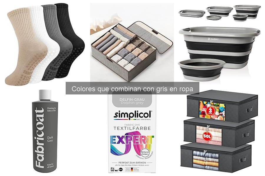 Colores que Combinan con Gris en Ropa: Guía y Ejemplos