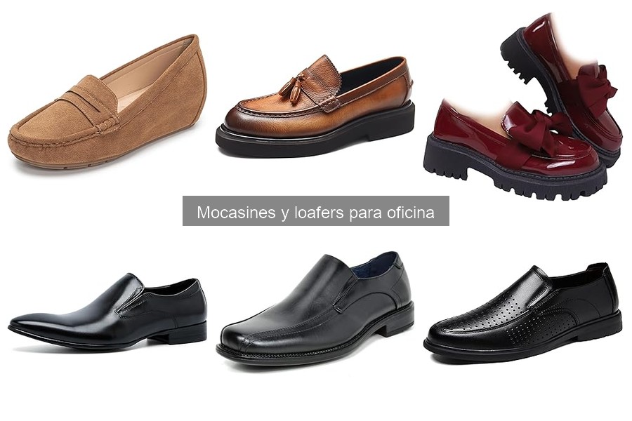 Colores y estilos de mocasines para oficina que debes conocer