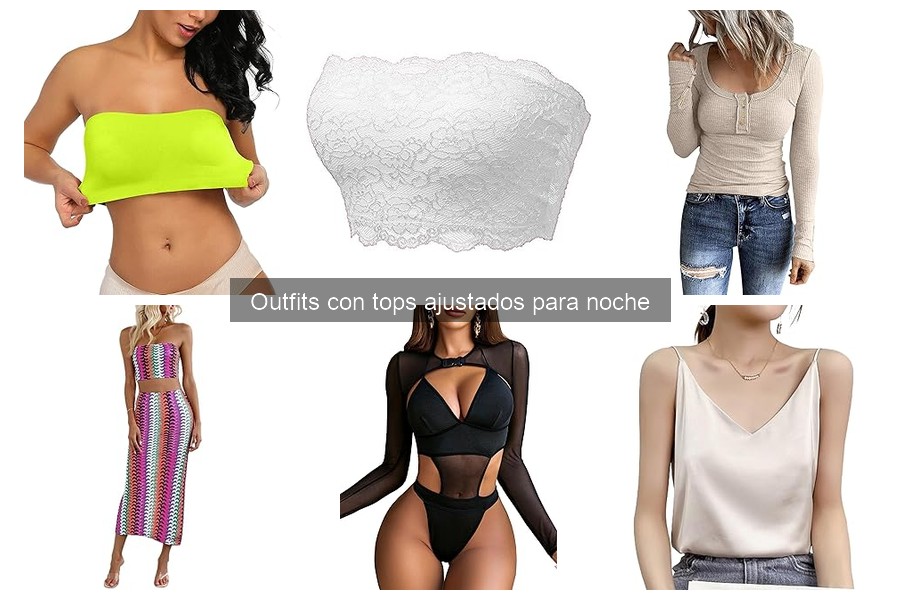 Combina accesorios perfectos con tops ajustados para salir