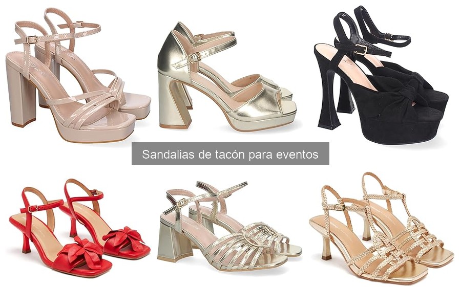 Combina sandalias de tacón con tu estilo de vestuario