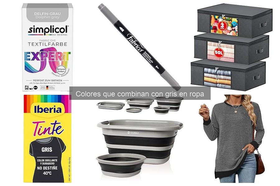 Combinaciones de gris para eventos formales en ropa