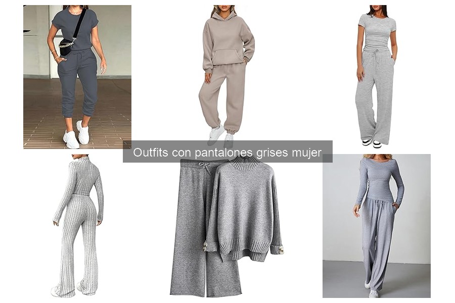 Cómo accessorizar pantalones grises para un look casual