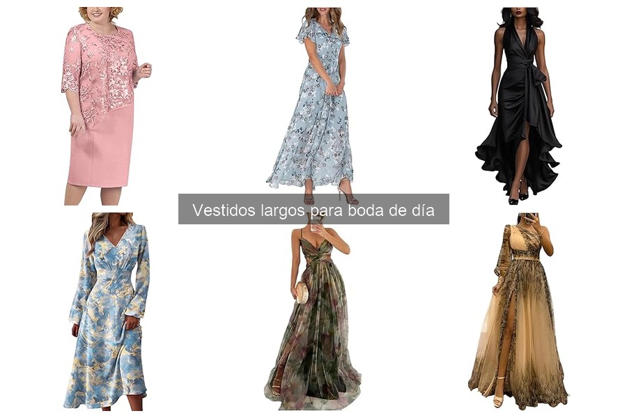Cómo accessorizar un vestido largo para boda de día