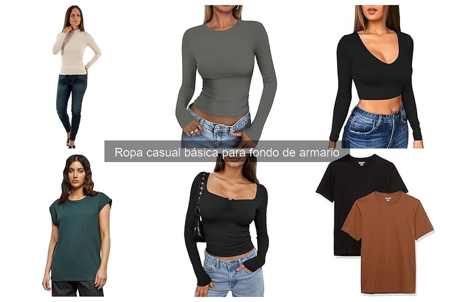 Cómo adaptar ropa casual básica a cada estación