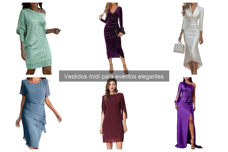 Cómo combinar accesorios con un vestido midi elegante