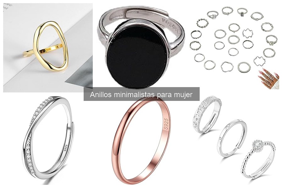 ** Cómo combinar anillos minimalistas: ideas y estilo