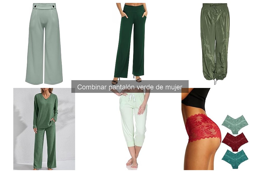 Cómo combinar el pantalón verde para el trabajo
