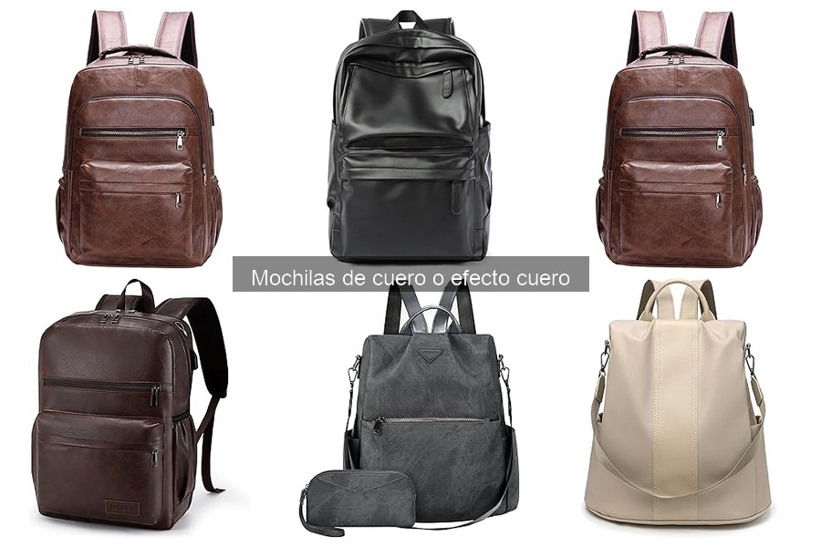 Cómo combinar mochilas de cuero con tu estilo de ropa