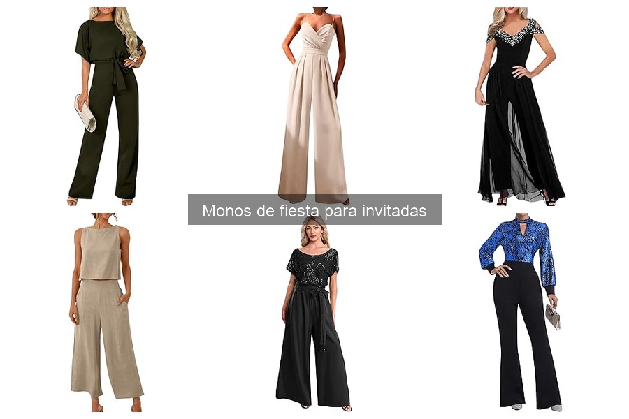 Cómo combinar monos de fiesta con accesorios perfectos