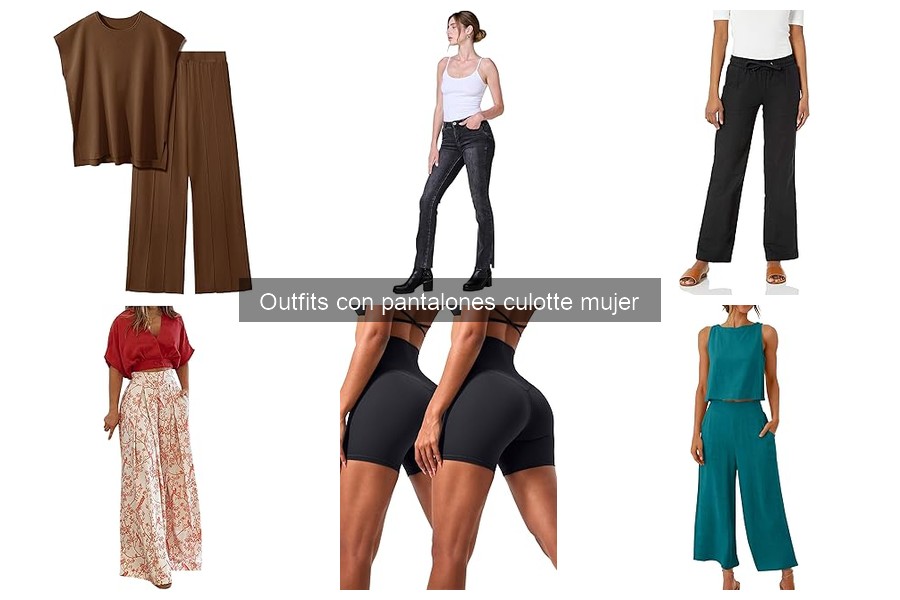 Cómo combinar pantalones culotte para cada ocasión