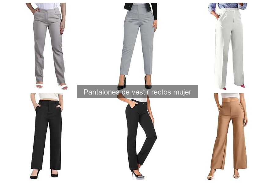 Cómo combinar pantalones de vestir rectos para looks diarios