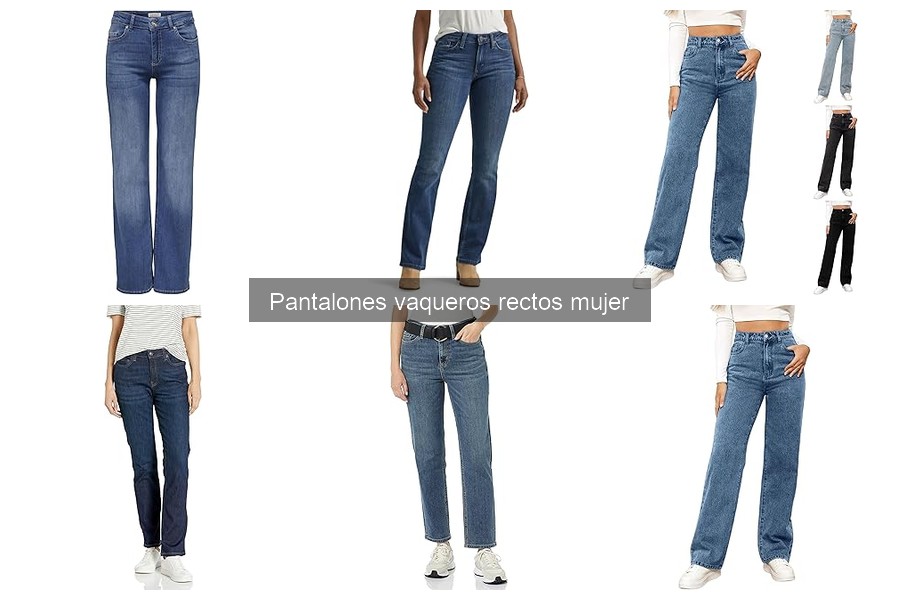 Cómo combinar pantalones vaqueros rectos para un look casual