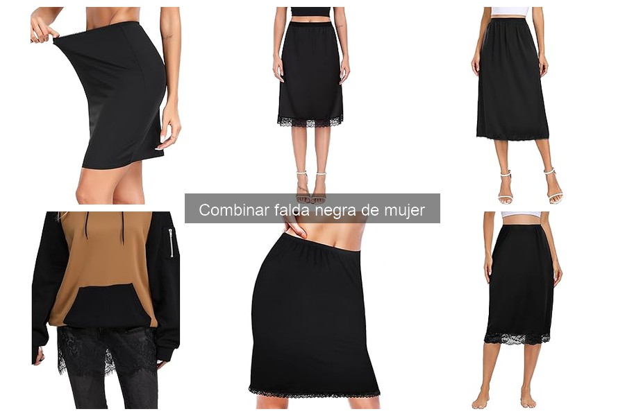 Cómo combinar tu falda negra con vestidos: ideas y estilos