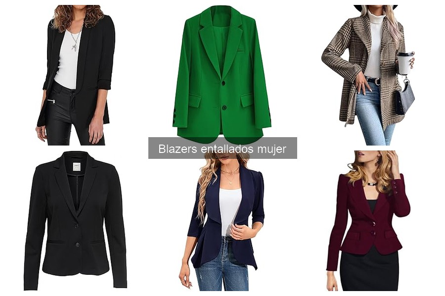 Cómo combinar un blazer entallado mujer con estilo