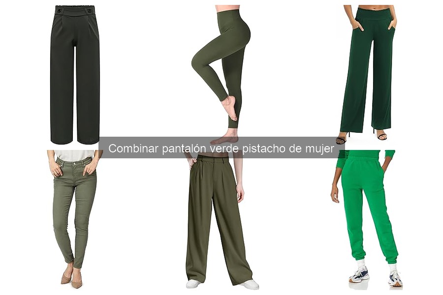 Cómo combinar un pantalón verde pistacho con estilo