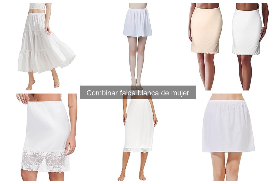 Cómo Combinar una Falda Blanca para Eventos Formales