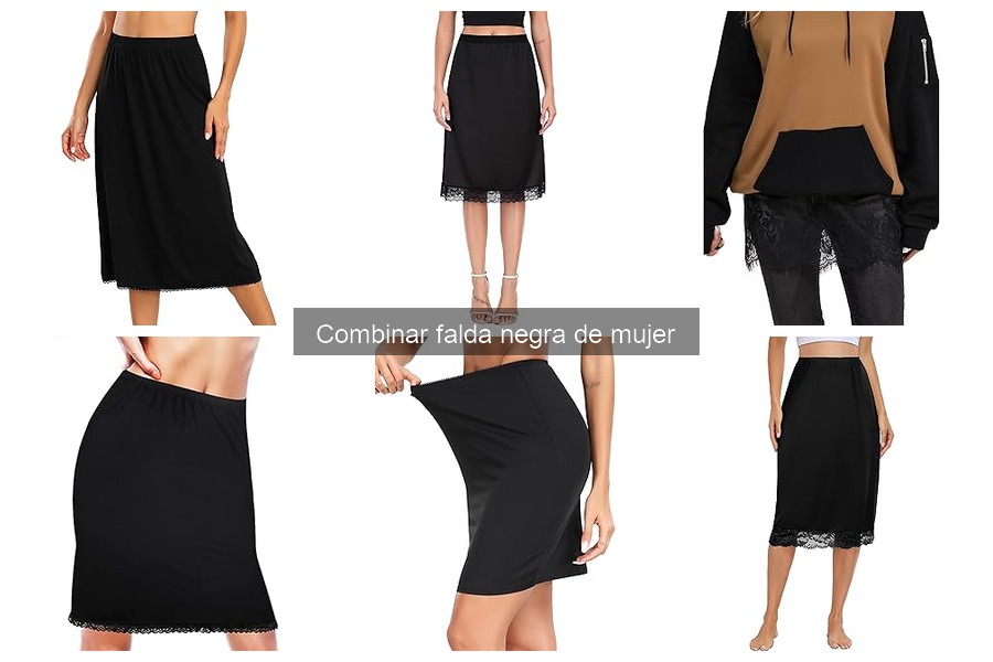 Cómo Combinar una Falda Negra con el Calzado Ideal