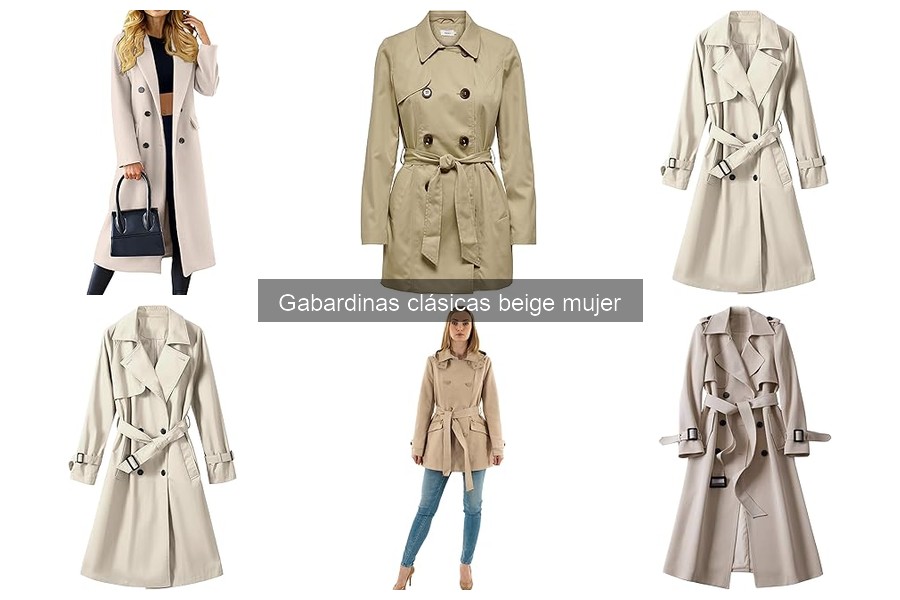 Cómo combinar una gabardina beige clásica en 5 estilismos