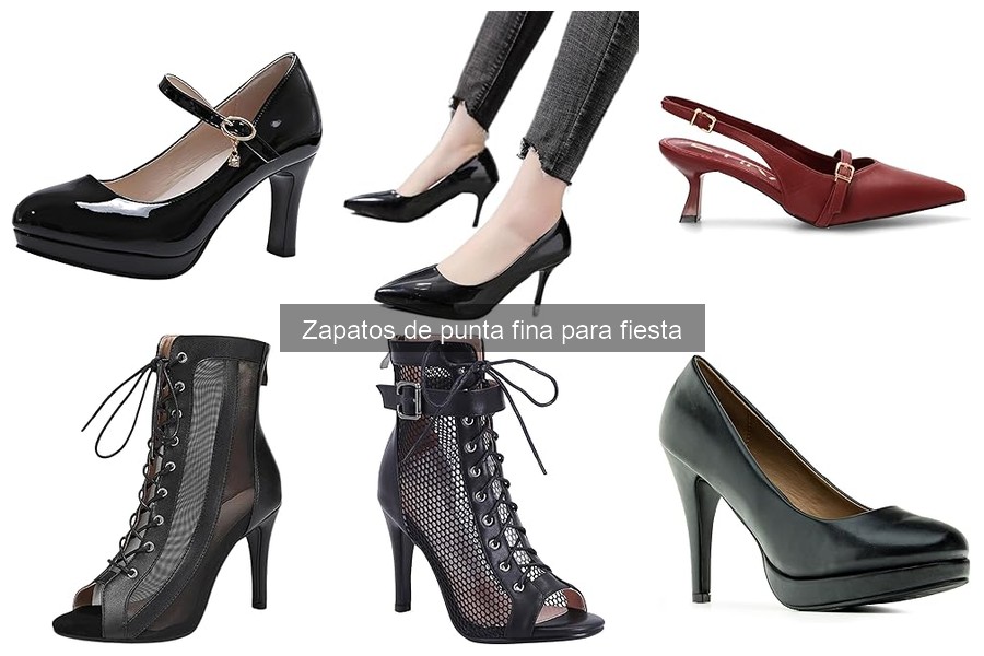 Cómo combinar zapatos de punta fina para fiesta