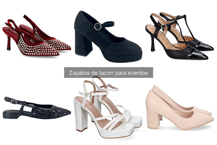 Cómo combinar zapatos de tacón para eventos estilo femenino