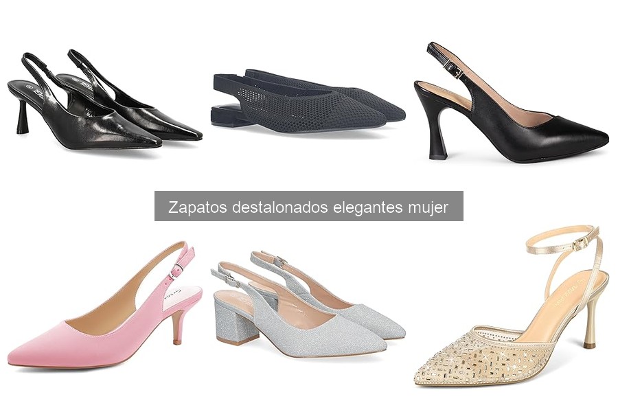 Cómo combinar zapatos destalonados elegantes para mujer