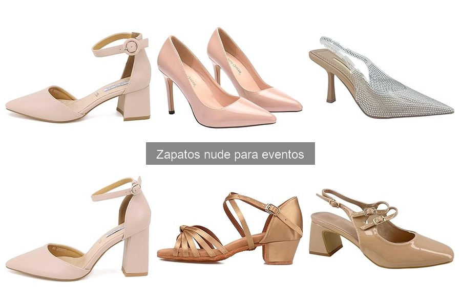 Cómo combinar zapatos nude con outfits para eventos
