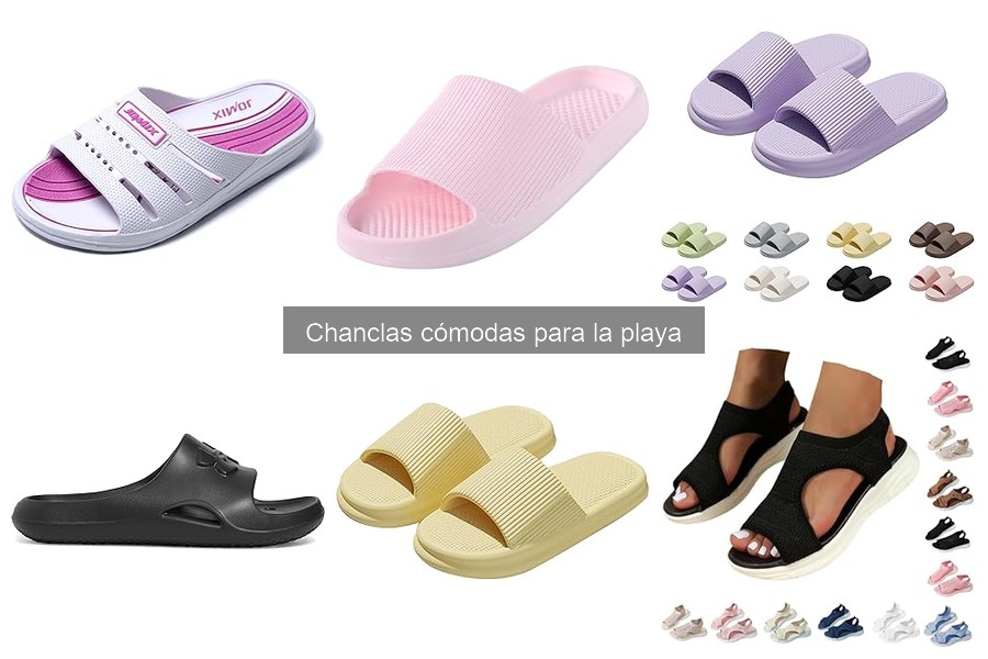 Cómo cuidar chanclas cómodas para la playa: guía práctica